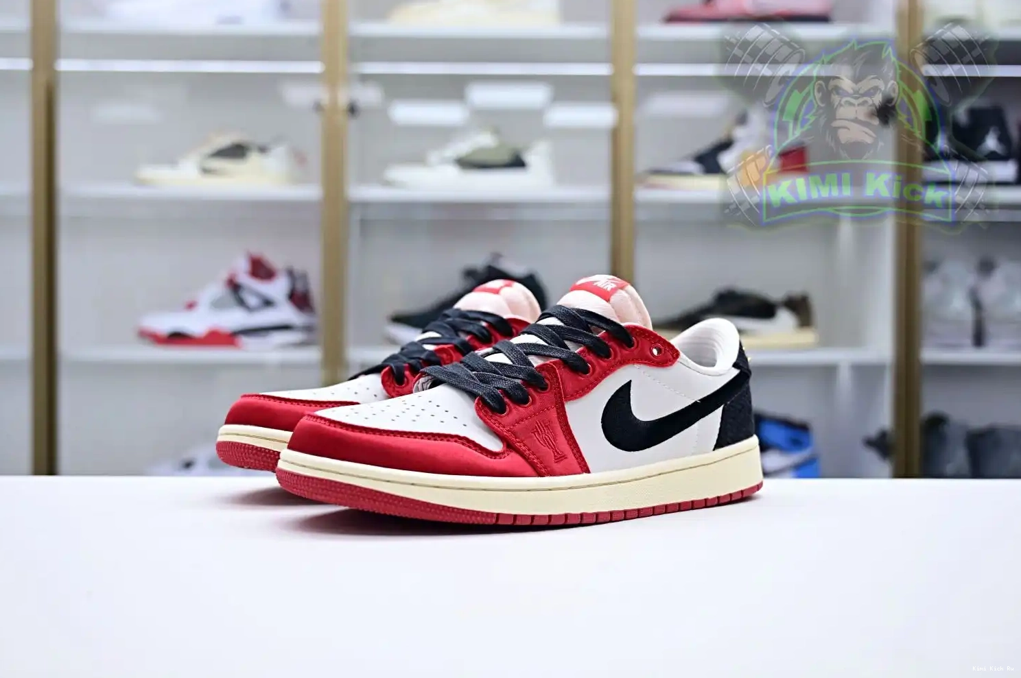 OG Low Air Jordan Kimikick Jordan Room x 1 Trophy “Away” 0613